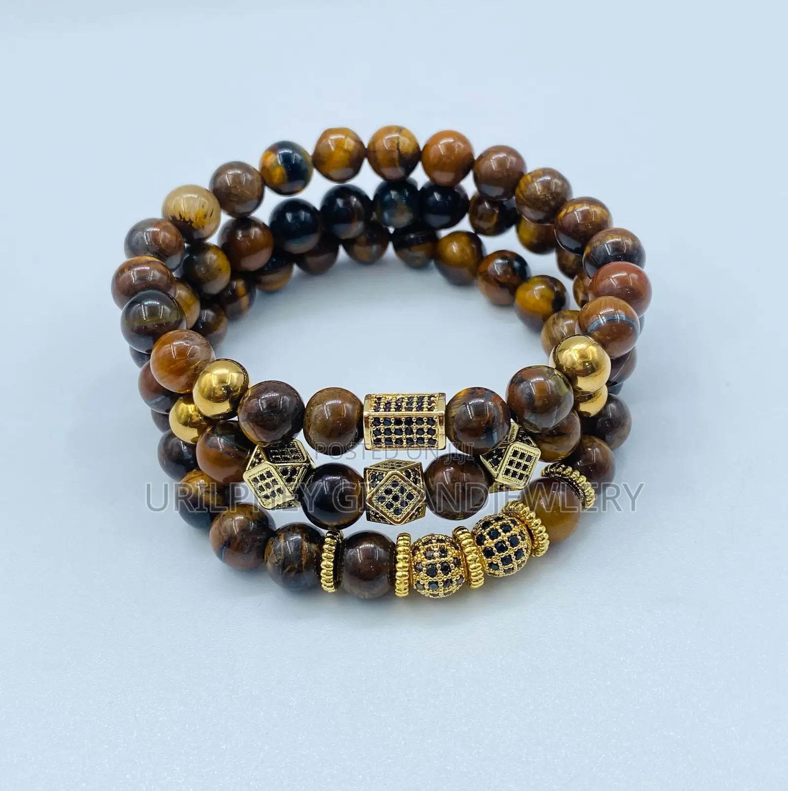 Gemstone Unisex Beaded Bracelets