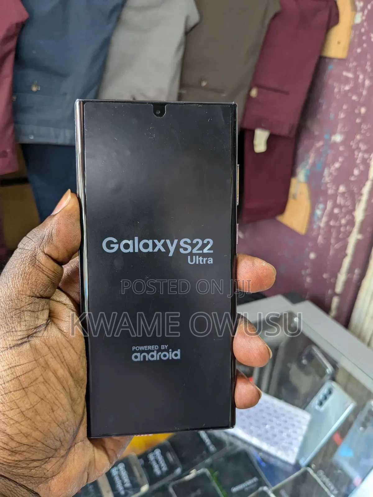 New Samsung Galaxy S22 Ultra 128 GB Black