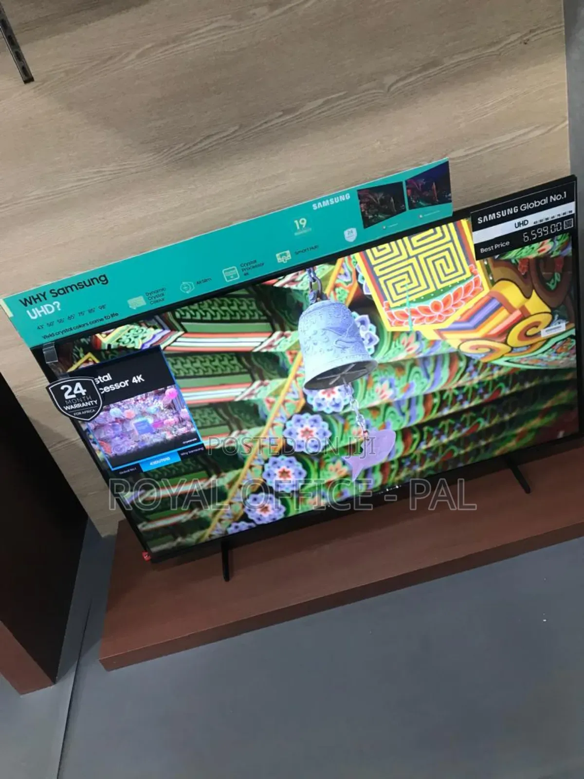 Long Lasting Samsung 43inch Crystal Processor Tv