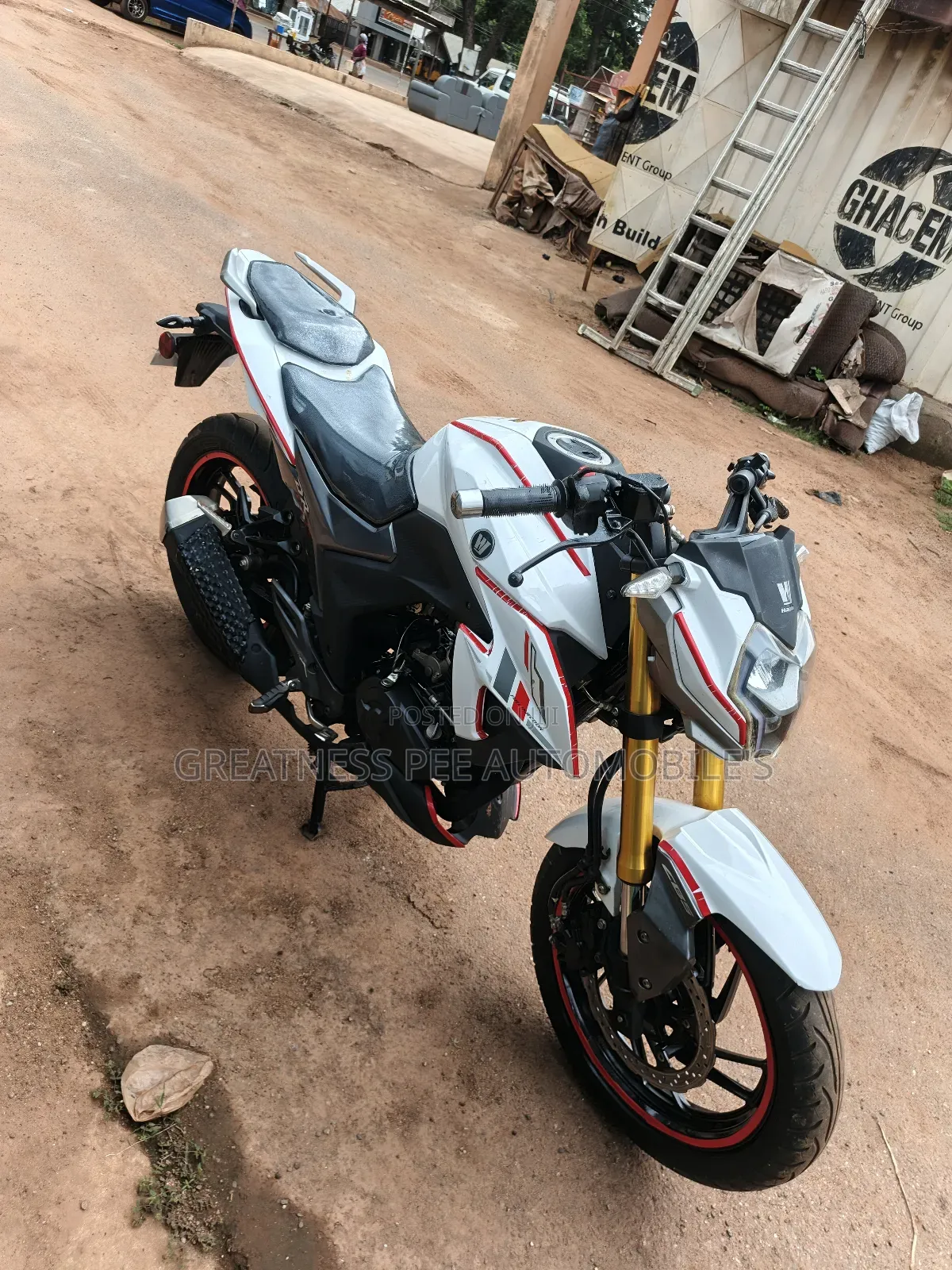 Haojue DR190S 2022 White