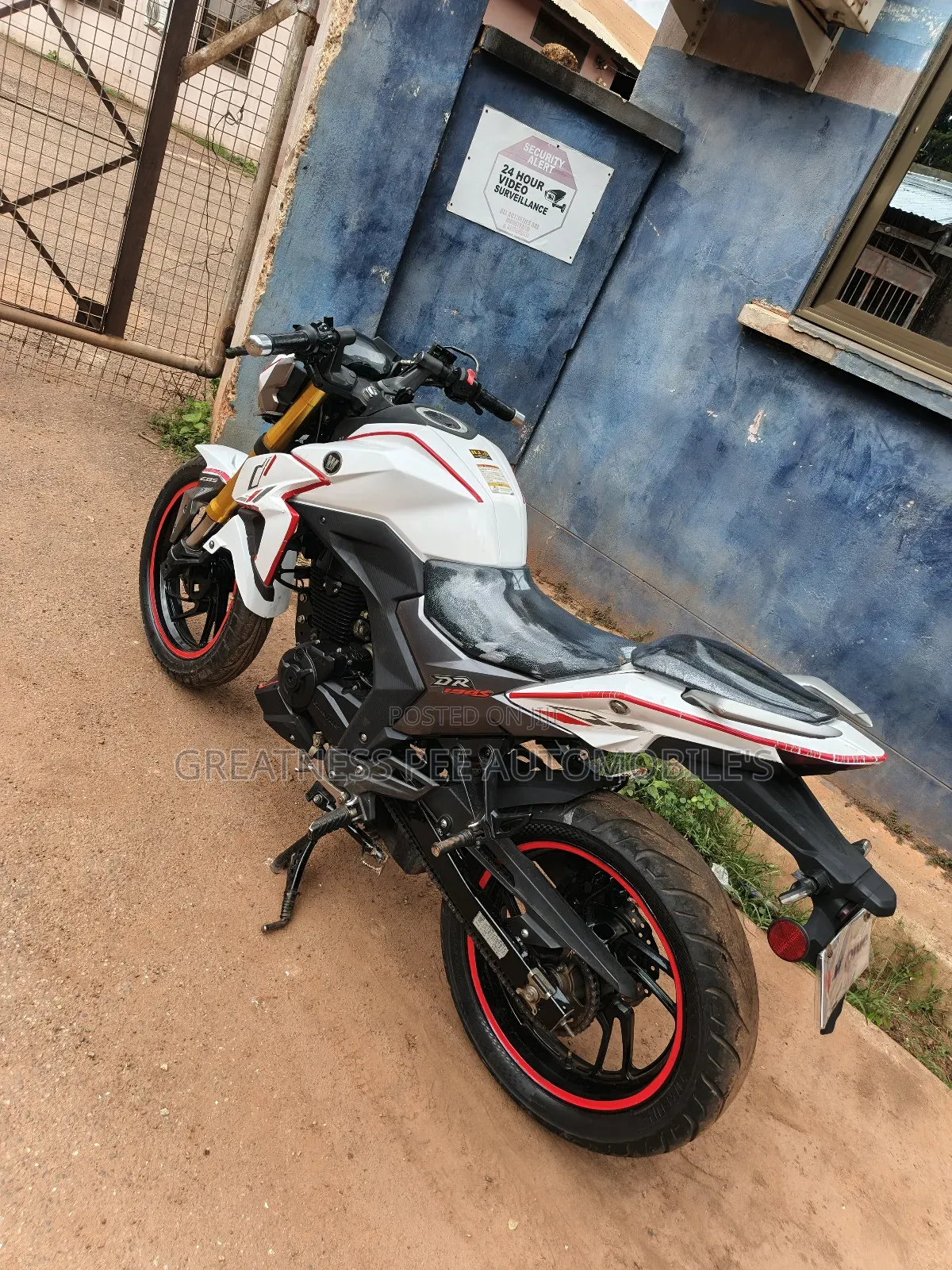 Haojue DR190S 2022 White