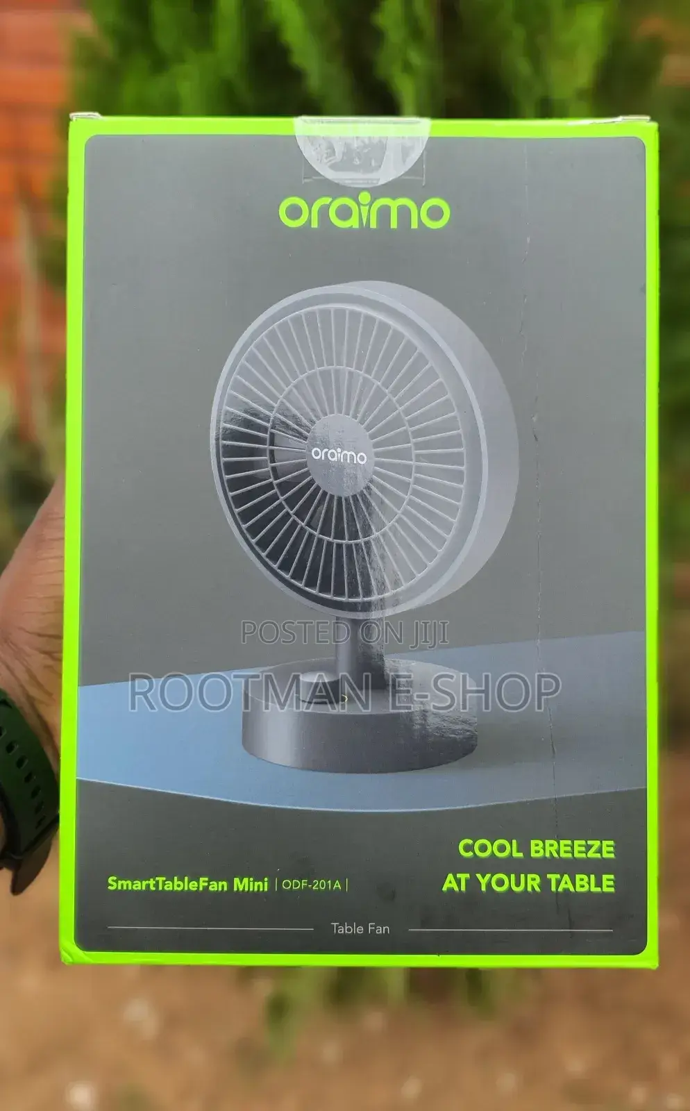 Oraimo Smarttablefan 5w Table Fan