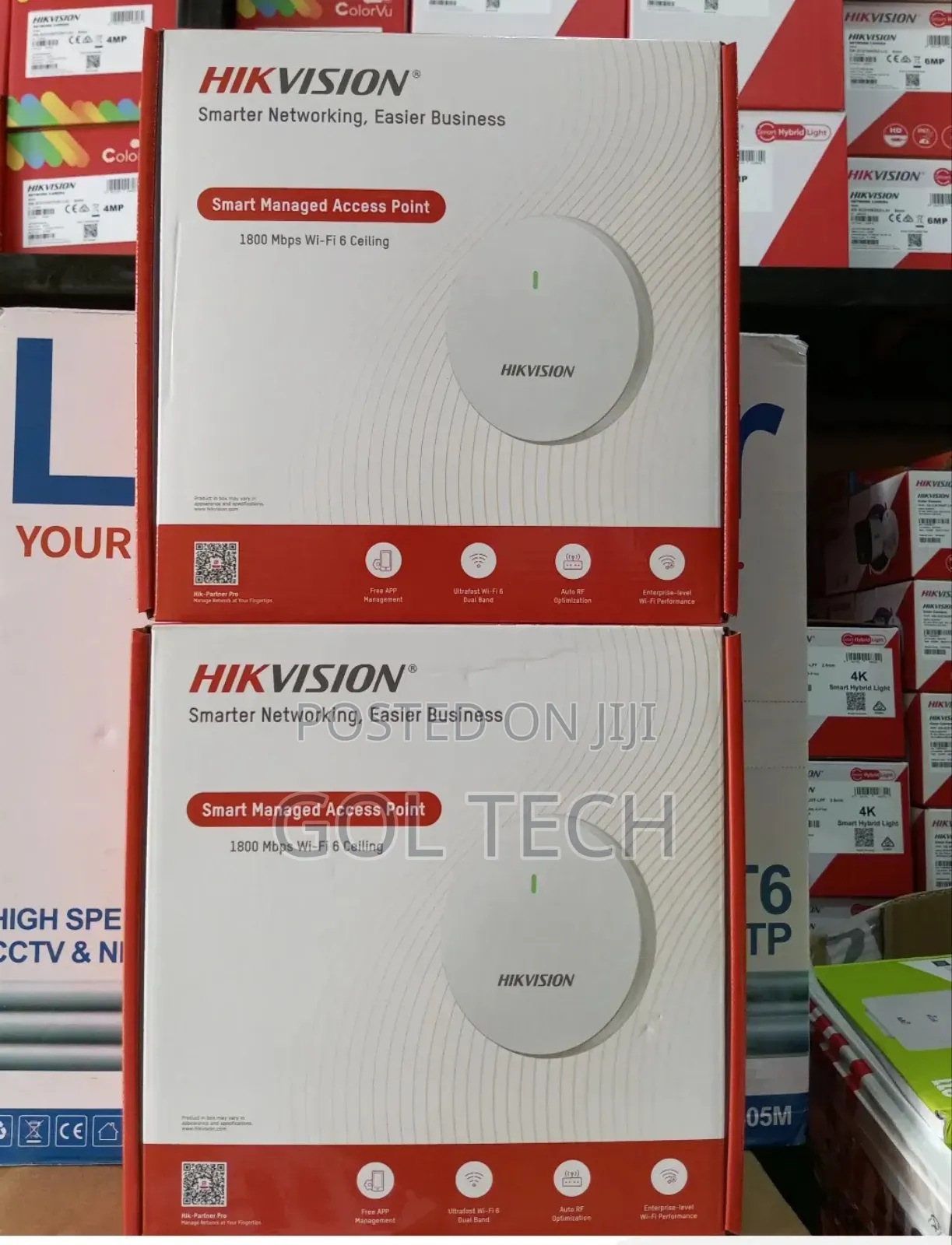 Access Point Smart Managed Ap 1800mbps Wifi 6 Hikvision