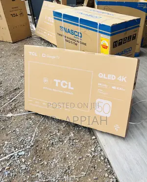 Get Premium TCL 50c645 50” Qled Smart Television.