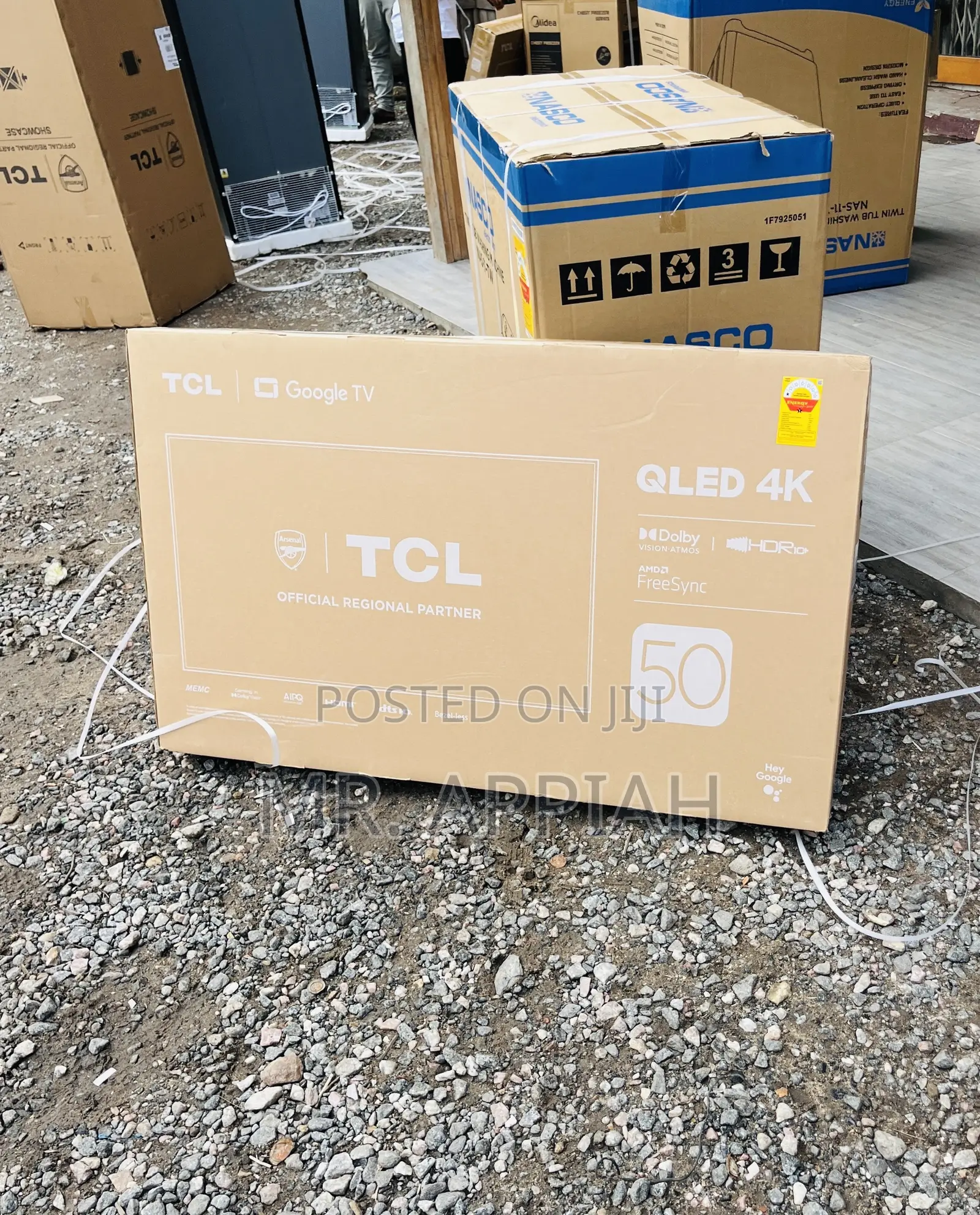 Buy Finest TCL 50c645 50” Qled Smart Television(Black).