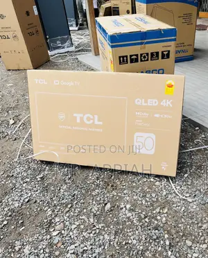 Buy Finest TCL 50c645 50” Qled Smart Television(Black).