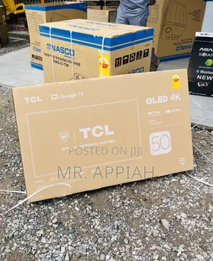 Buy Finest TCL 50c645 50” Qled Smart Television(Black).