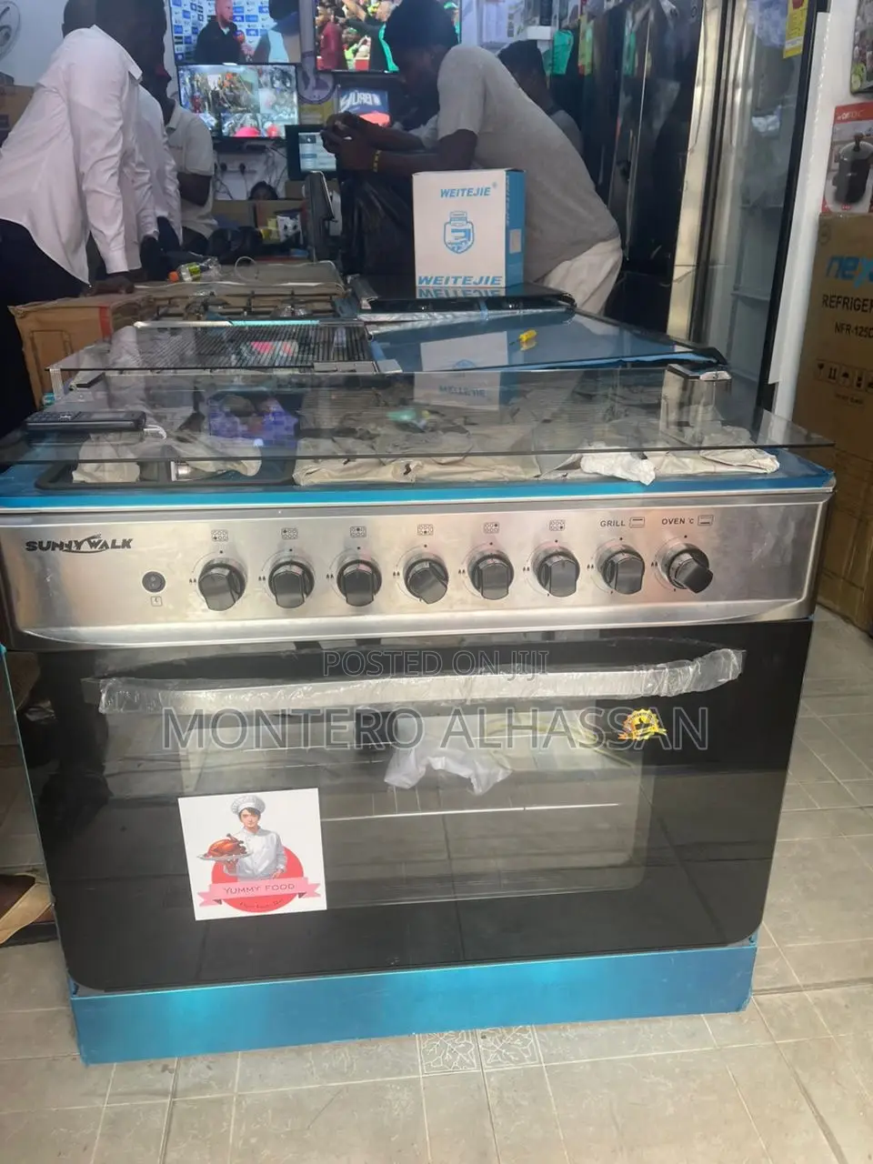 Sunnywalk 6 Burner Gas