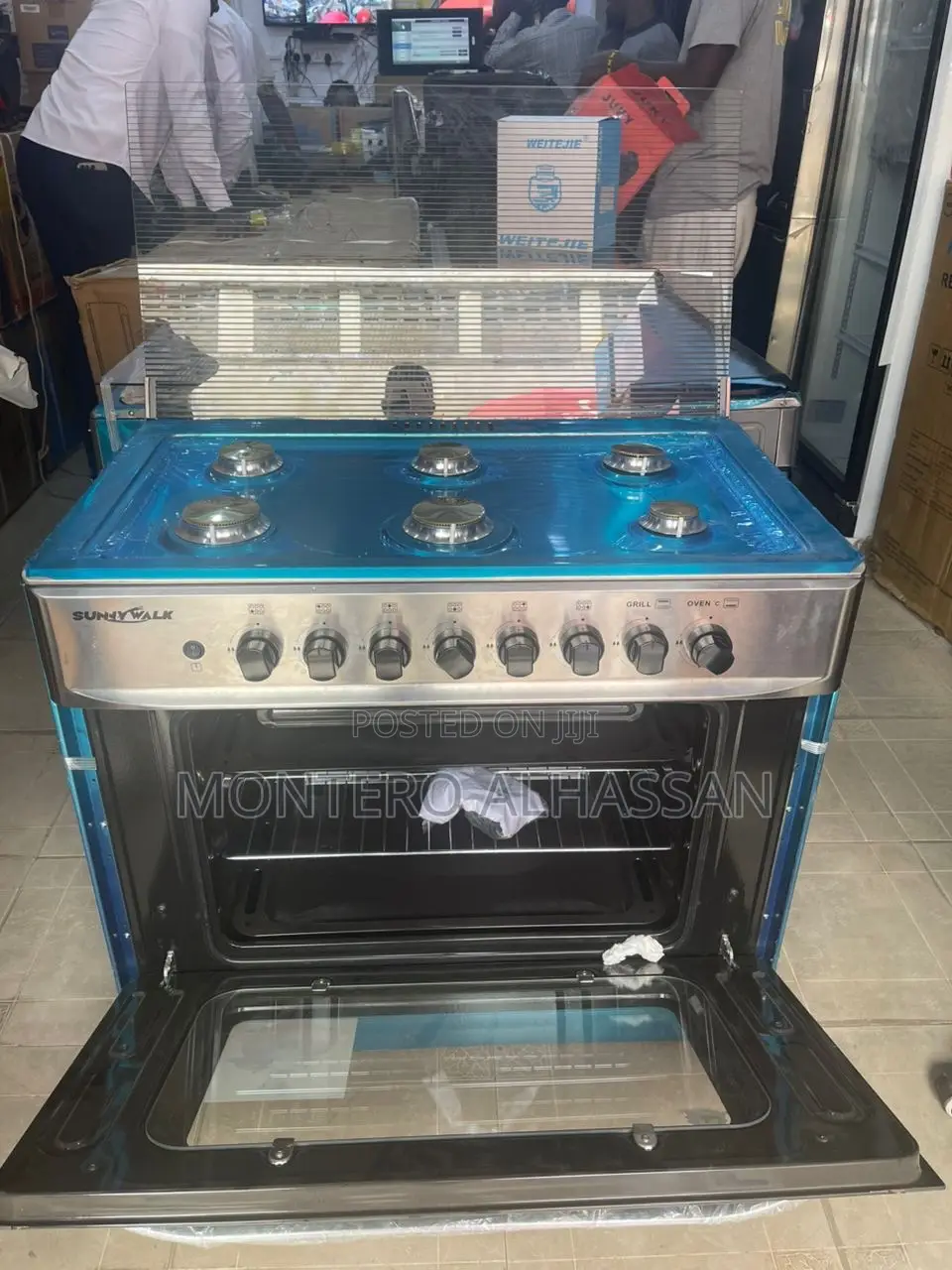 Sunnywalk 6 Burner Gas
