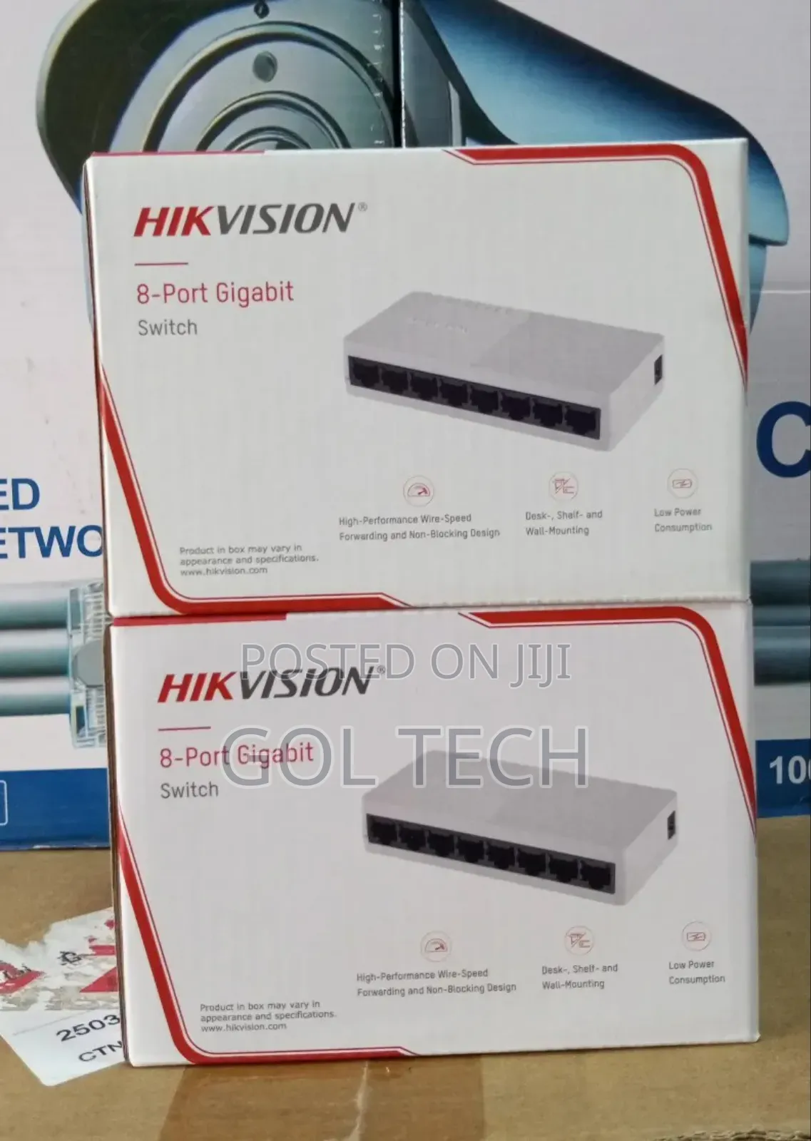 8port Gigabit Desktop Switch Hikvision Ds-3e0608d-O