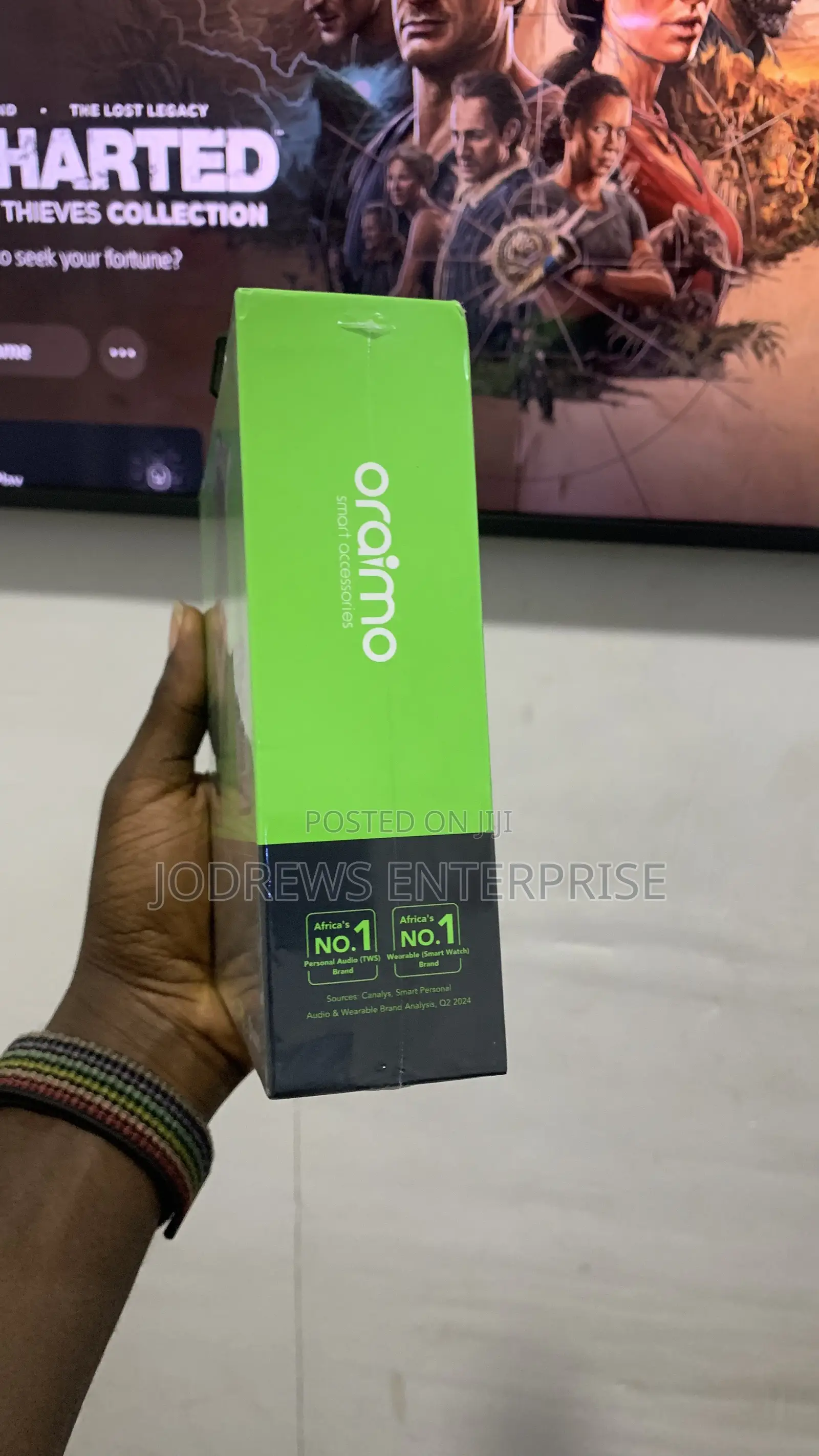 Oraimo Opencirclet 2 Ipx5 Steps Tracking Open-Ear Headphones