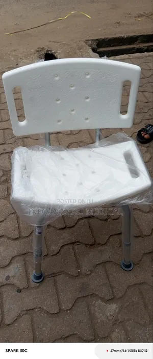 Shower Seat With Backrest