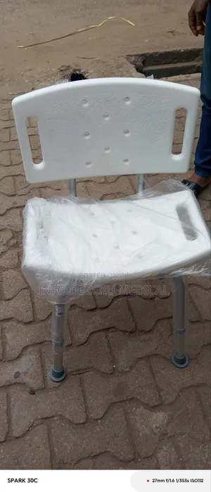 Shower Seat With Backrest