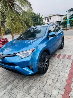 Toyota RAV4 SE 4dr SUV AWD (2.5L 4cyl 6A) 2018 Blue