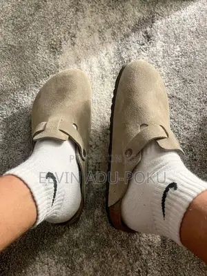 Birkenstock Boston Suede Clogs