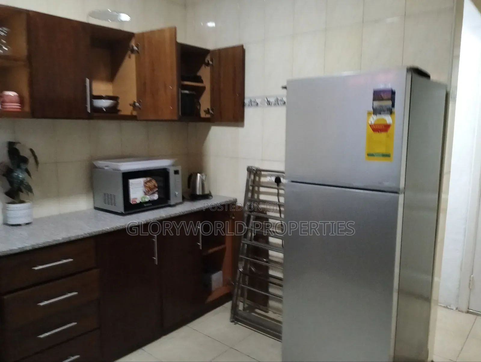 Neatly Furnished 2 Bedroom Self Compound for Rent at Spintex