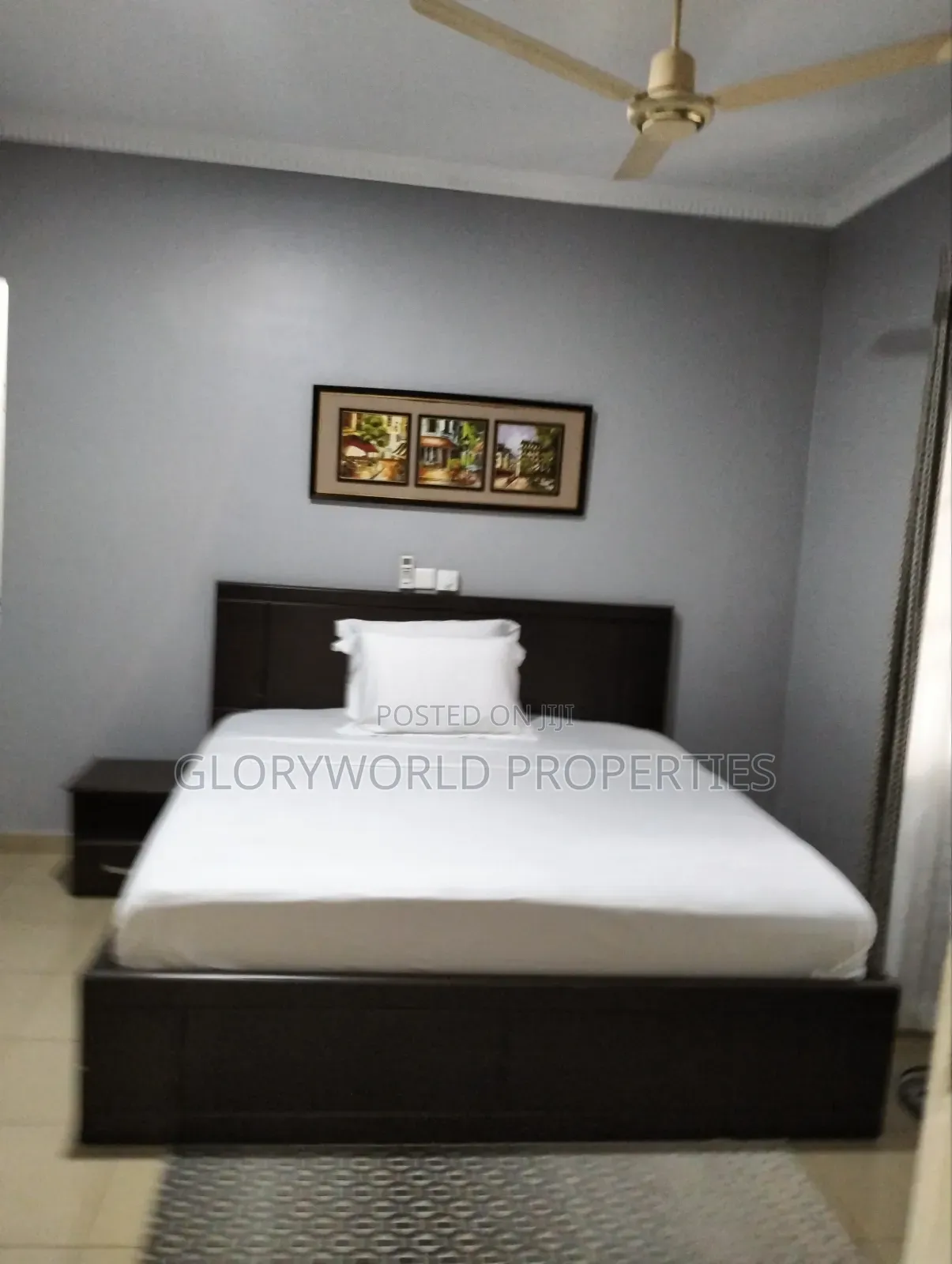 Neatly Furnished 2 Bedroom Self Compound for Rent at Spintex