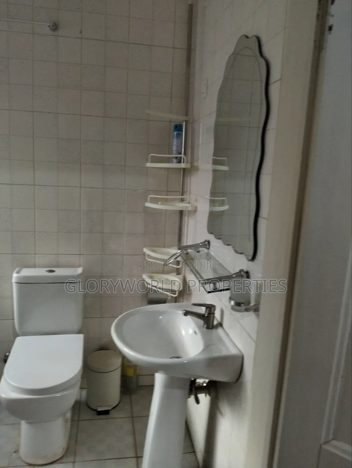 Neatly Furnished 2 Bedroom Self Compound for Rent at Spintex