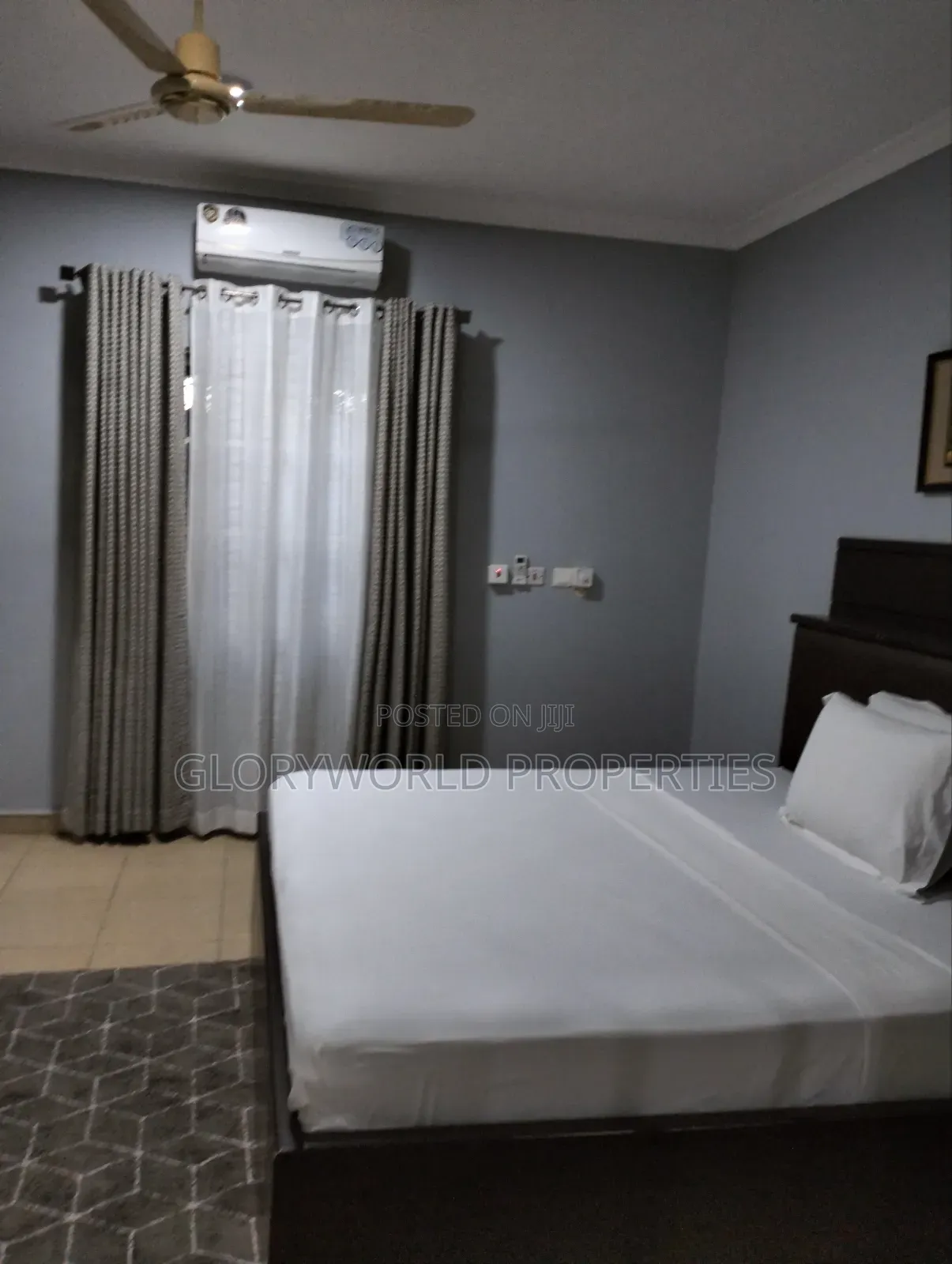 Neatly Furnished 2 Bedroom Self Compound for Rent at Spintex