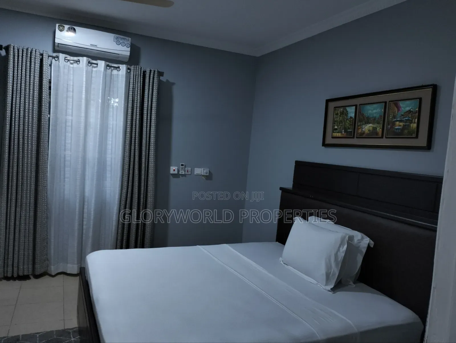 Neatly Furnished 2 Bedroom Self Compound for Rent at Spintex