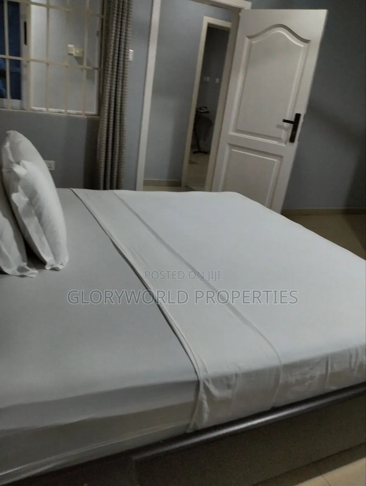 Neatly Furnished 2 Bedroom Self Compound for Rent at Spintex