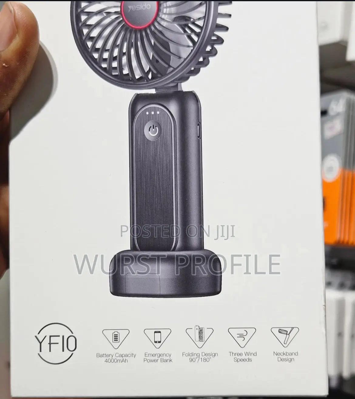 Power Bank and Fan