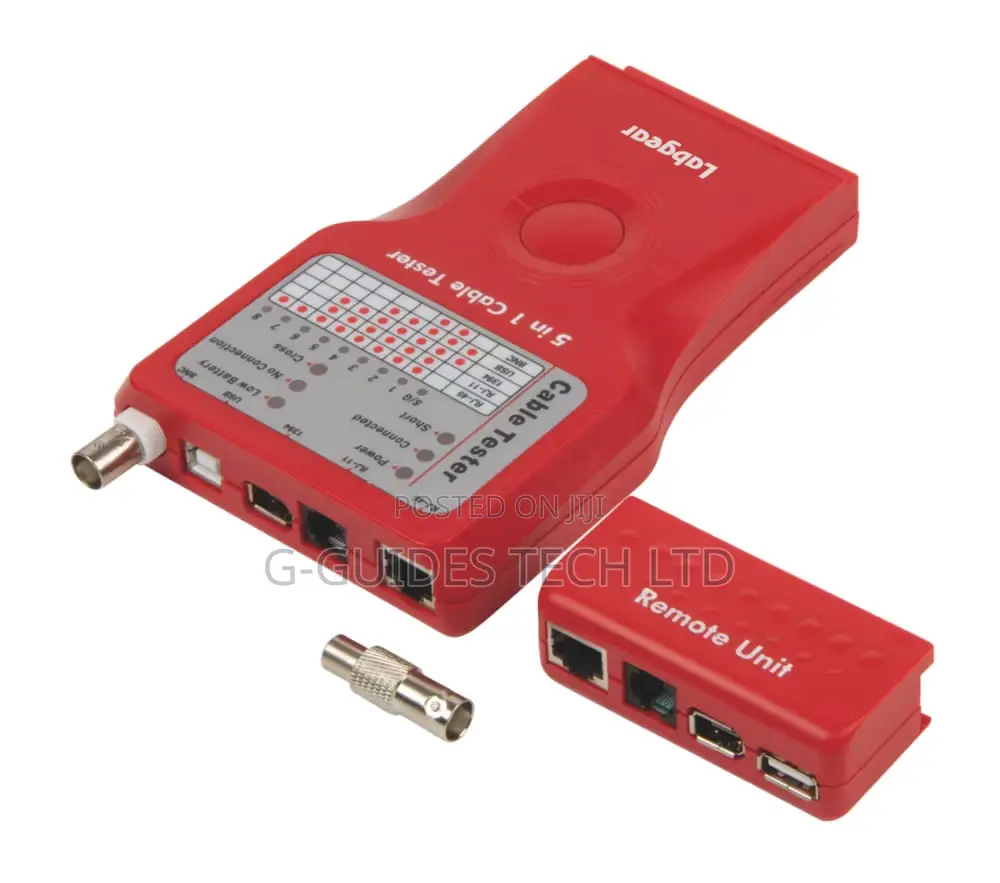 5 In 1 Network Cable Tester , 5 In 1 Networking Cable Tester