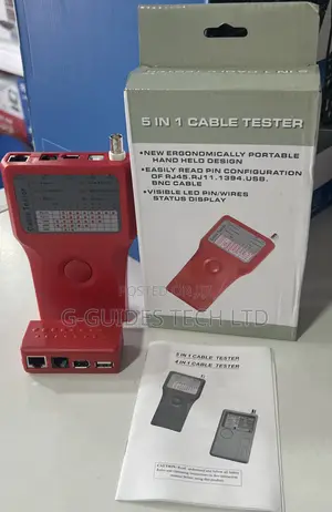 5 In 1 Network Cable Tester , 5 In 1 Networking Cable Tester