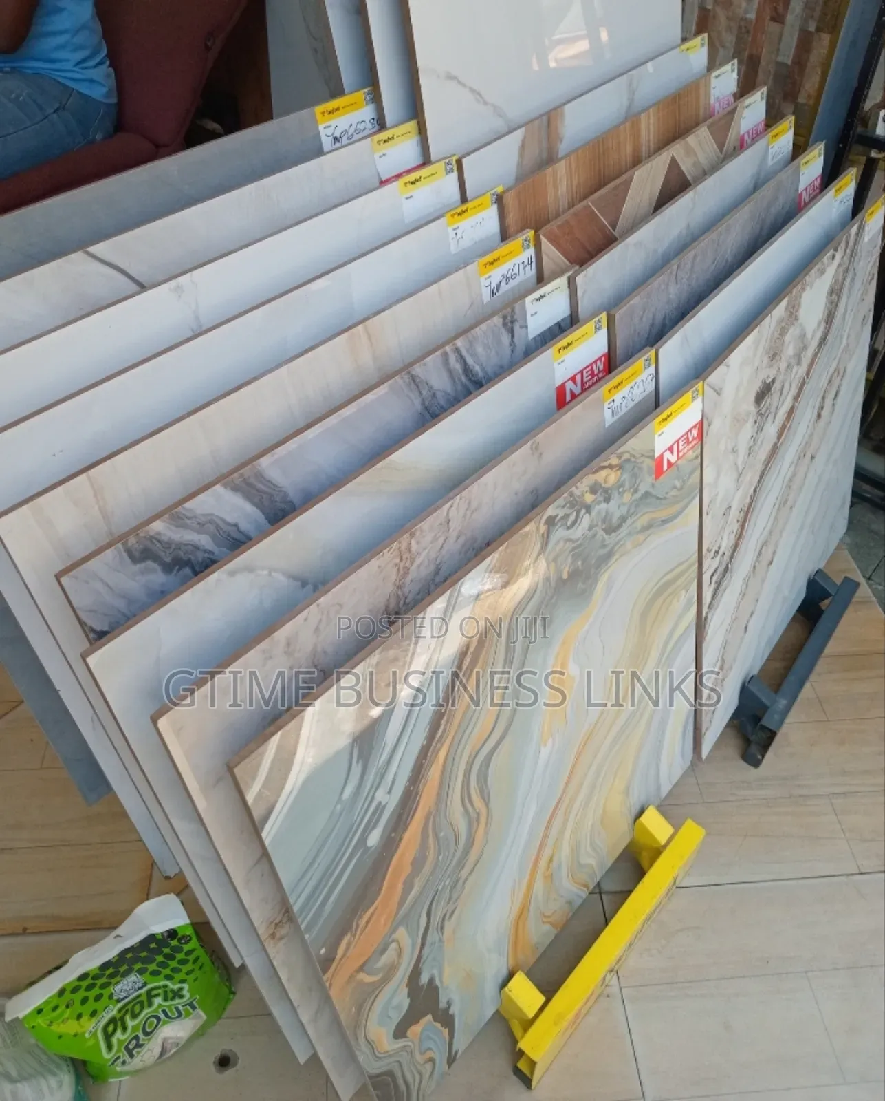60x60cm Porcelain Floor Tiles (4pcs/Box - 1.44sqm)