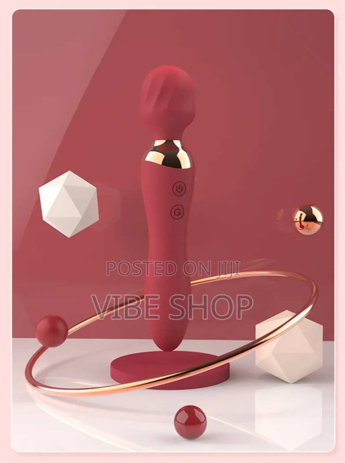 Double-Headed Vibrator Dildo - Dual Pleasure