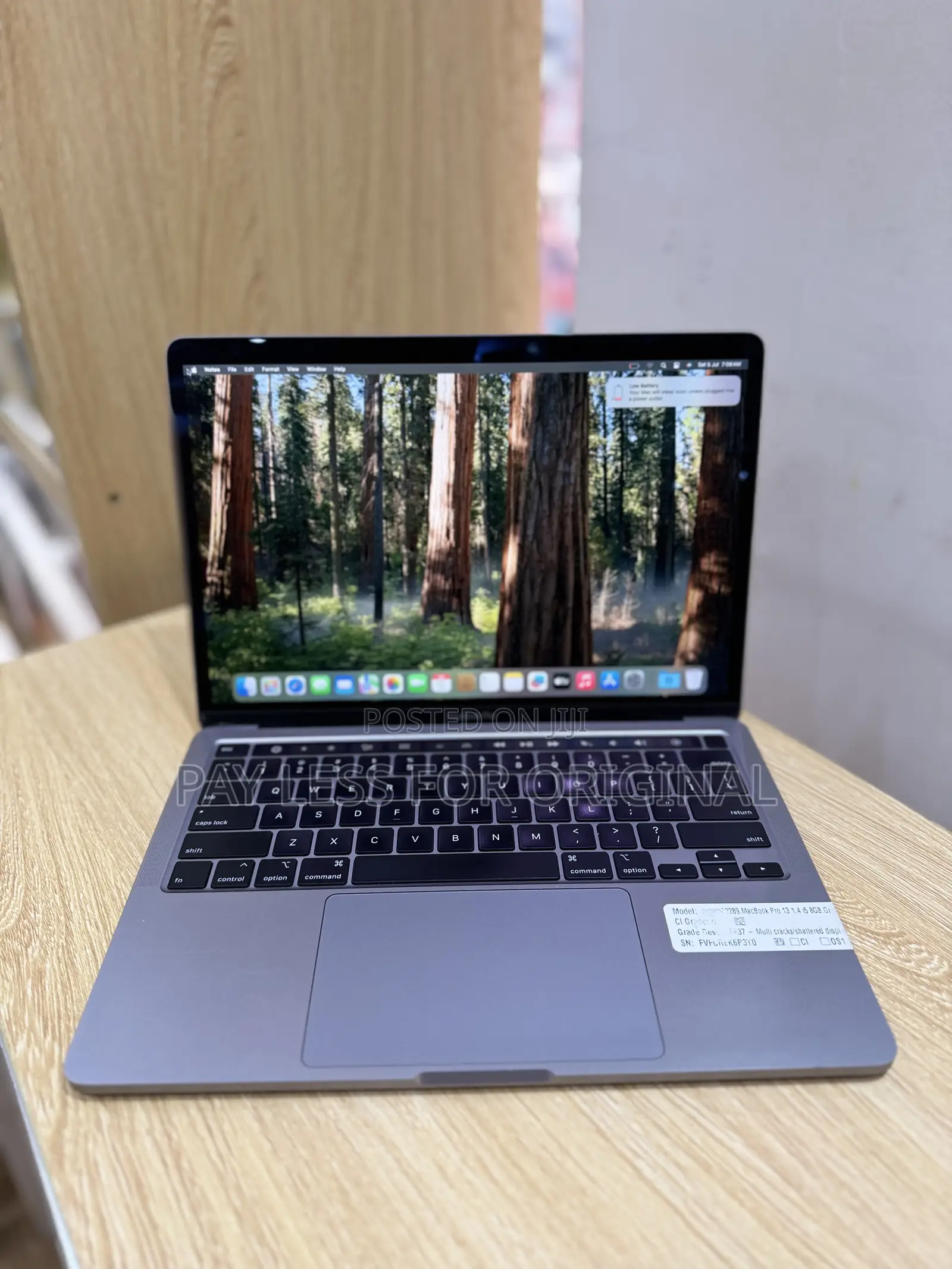 Laptop Apple MacBook Pro 2020 8GB Intel Core i5 SSD 256GB