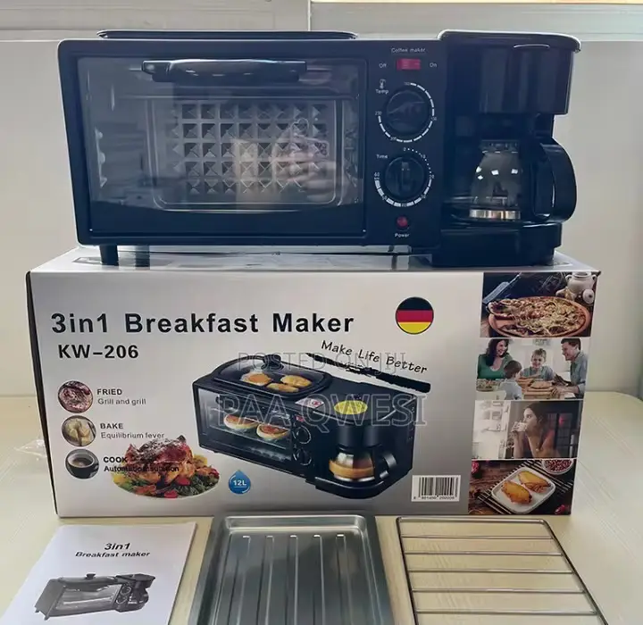 Silver Crest 3 in 1 Cooker- Morning Meals Made Easy
