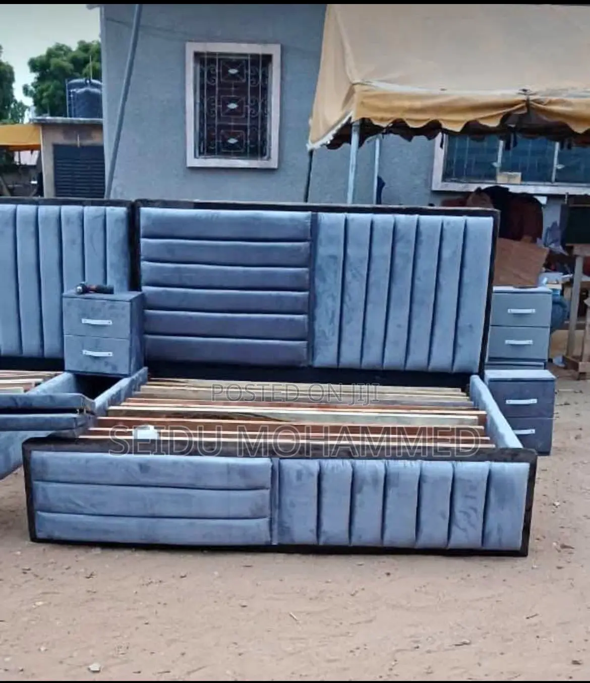 A Nice Design Queens Side Bed Frame With Side Withdrawal