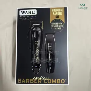 Wahl Cordless Barber Combo Black Magic Clamp Detail Trimmer