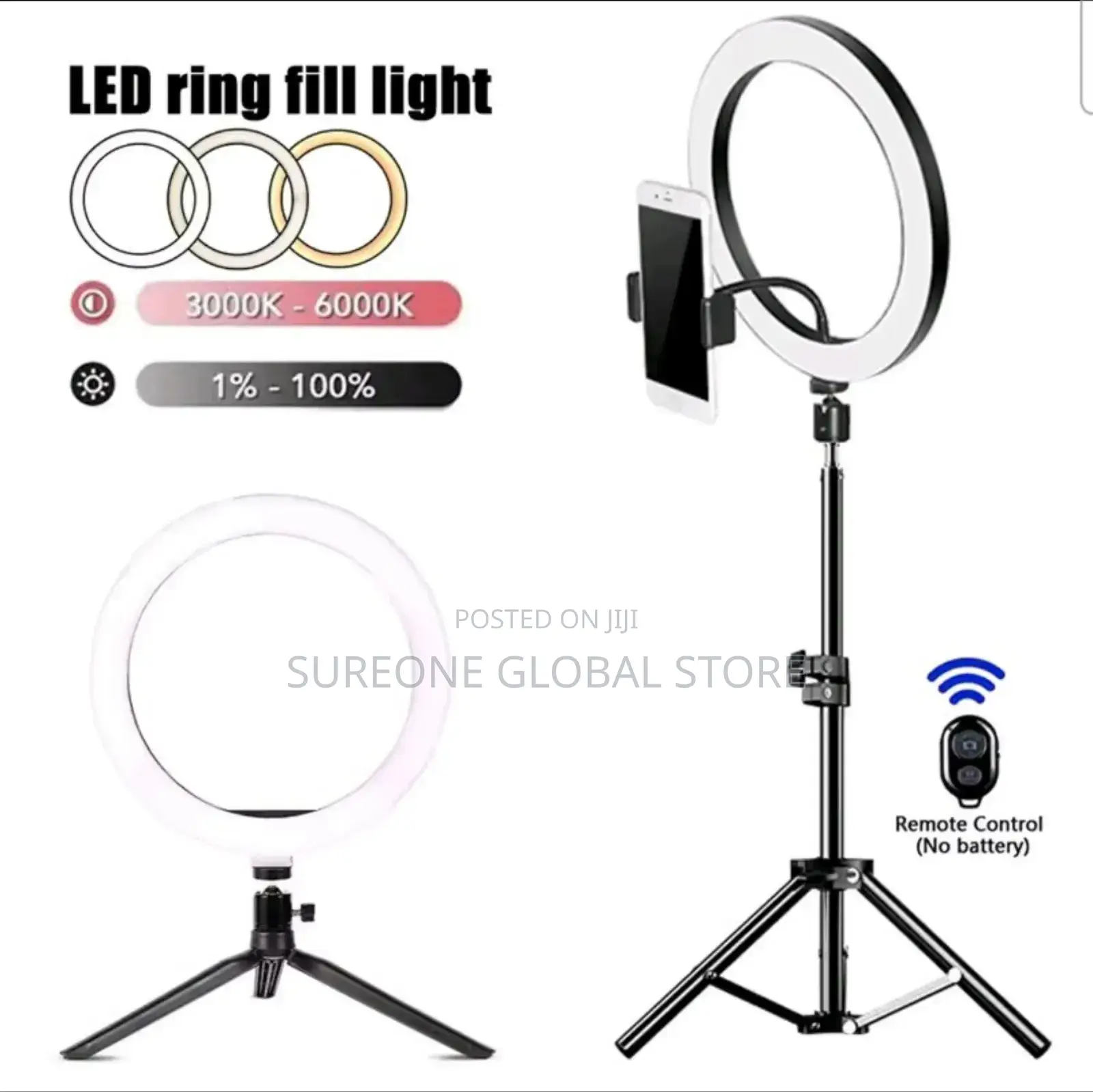 Led Selfie Ring Lighting Photographic