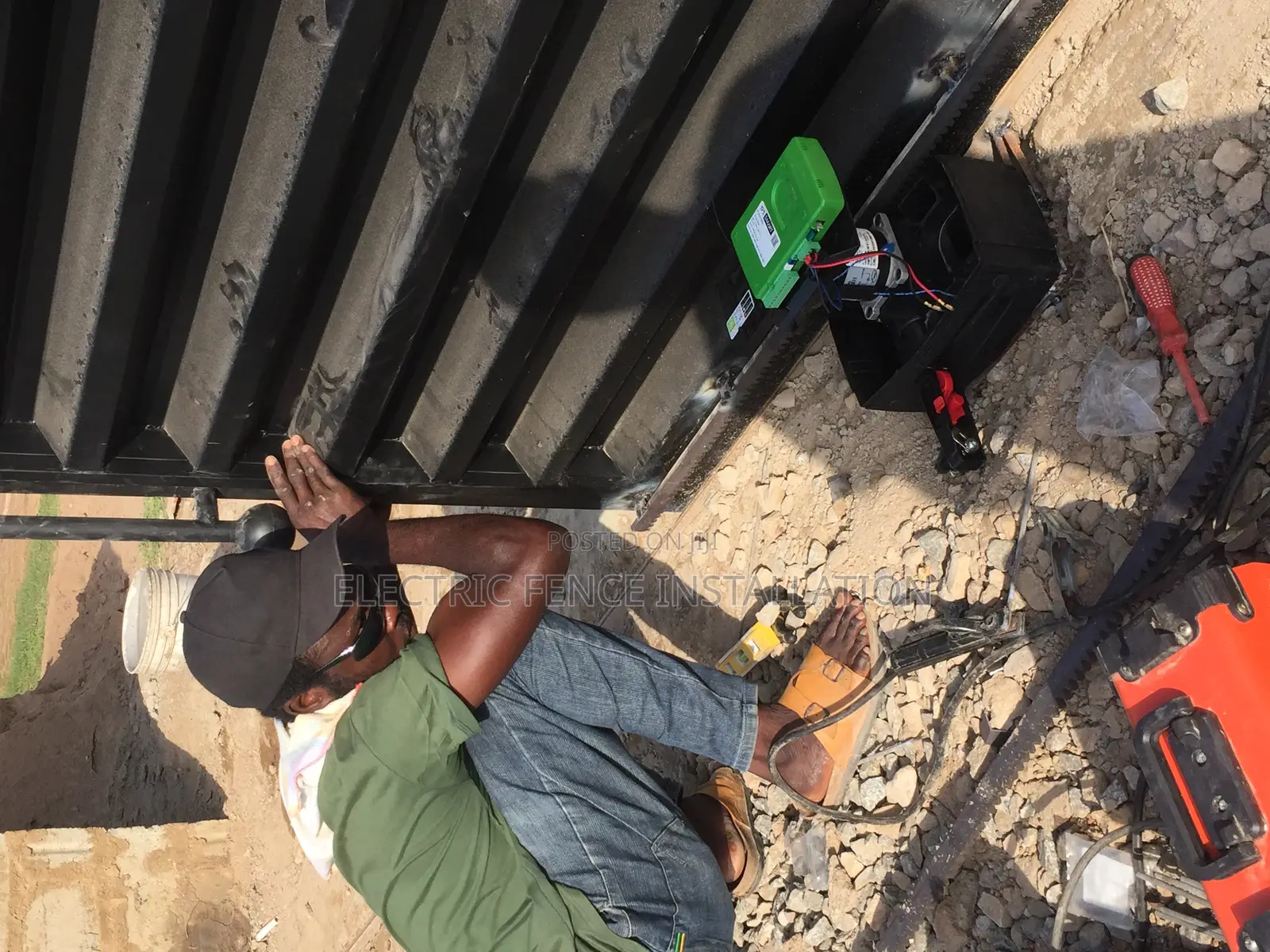 Remote Control Gate Motor Installer