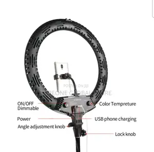 18-Inch Led Ring Light With Tripod
