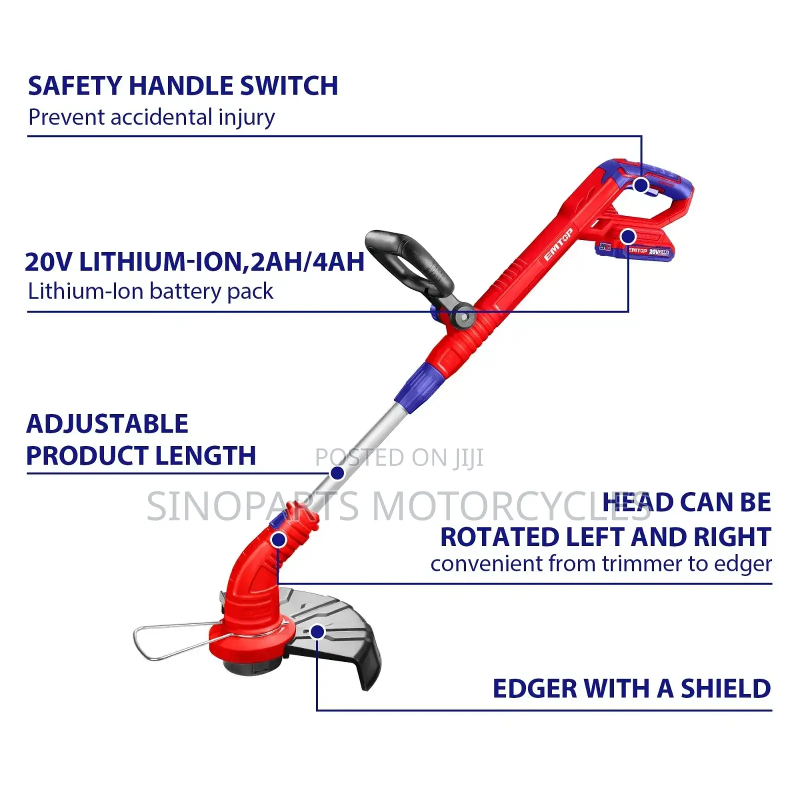 Unleash Precision With Emtop Elgt20328 Cordless Trimmer