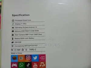 New Tablet 512 GB