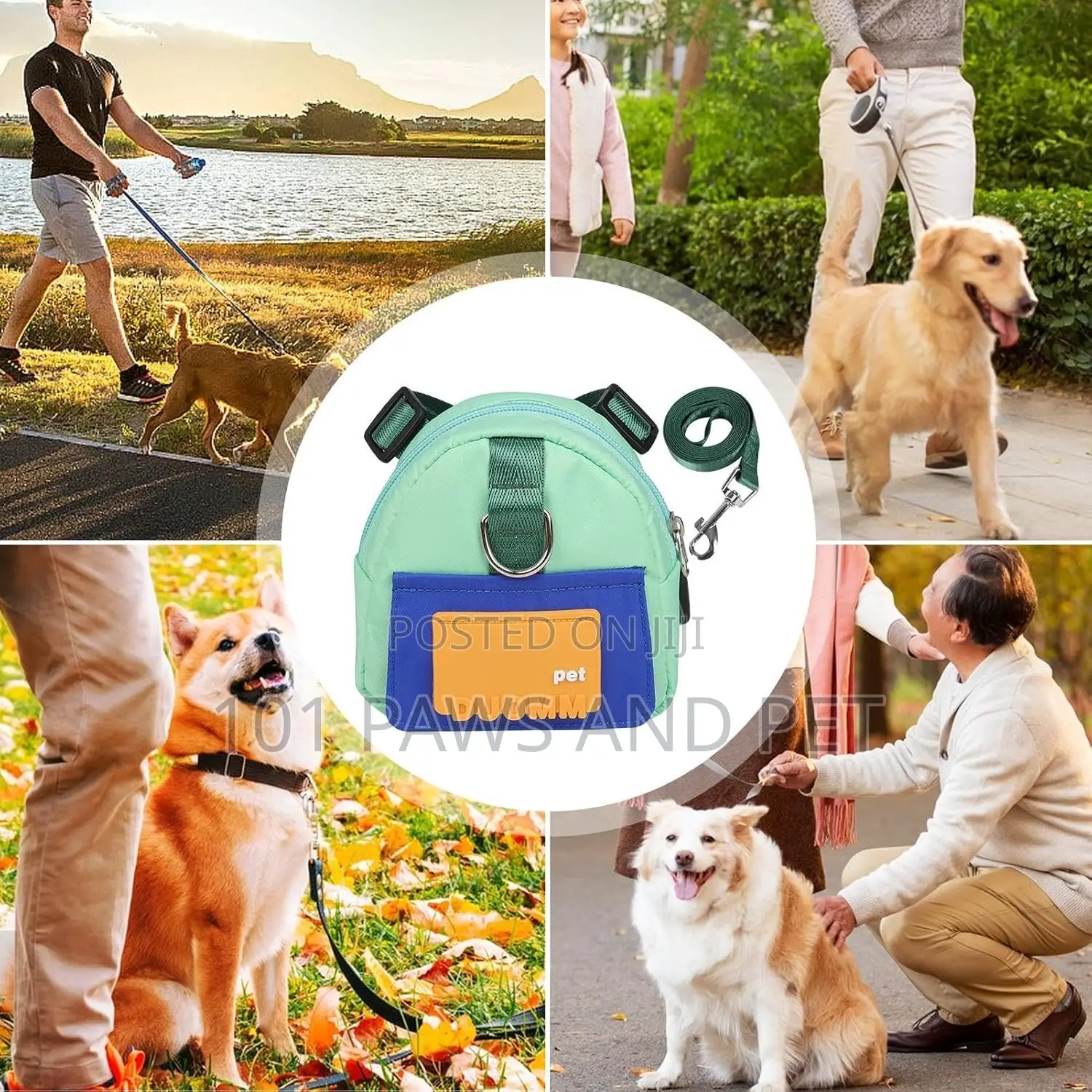 Simply Go Dog Harness With Backpack
