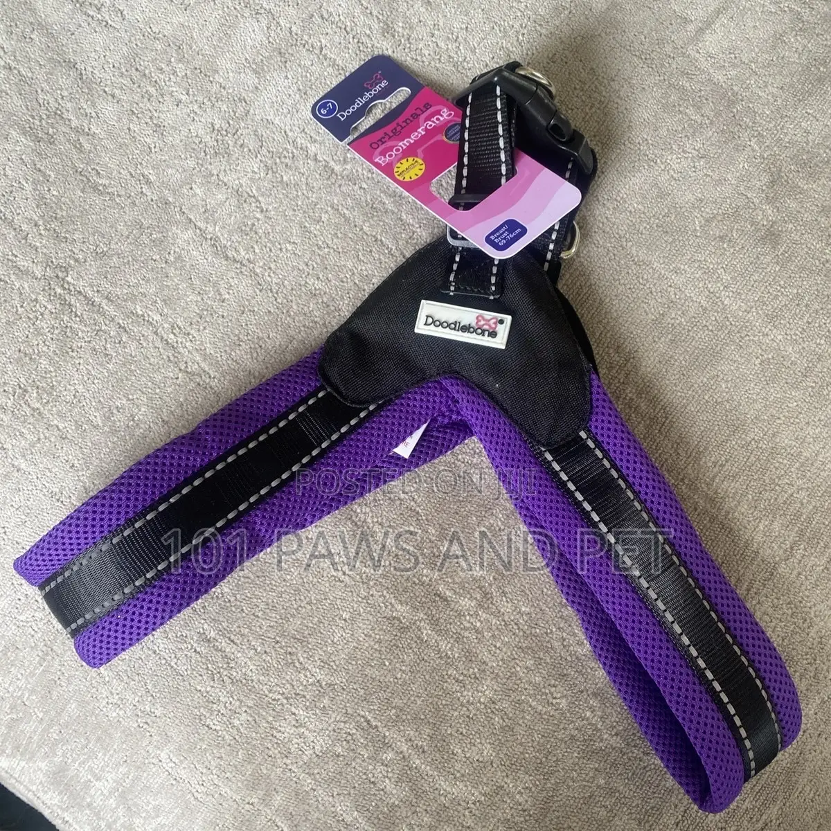 Doodlebone Originals Boomerang Pet Harness