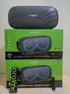 Oraimo Spacebox Pro 80w Karaoke-Support Wireless Speaker