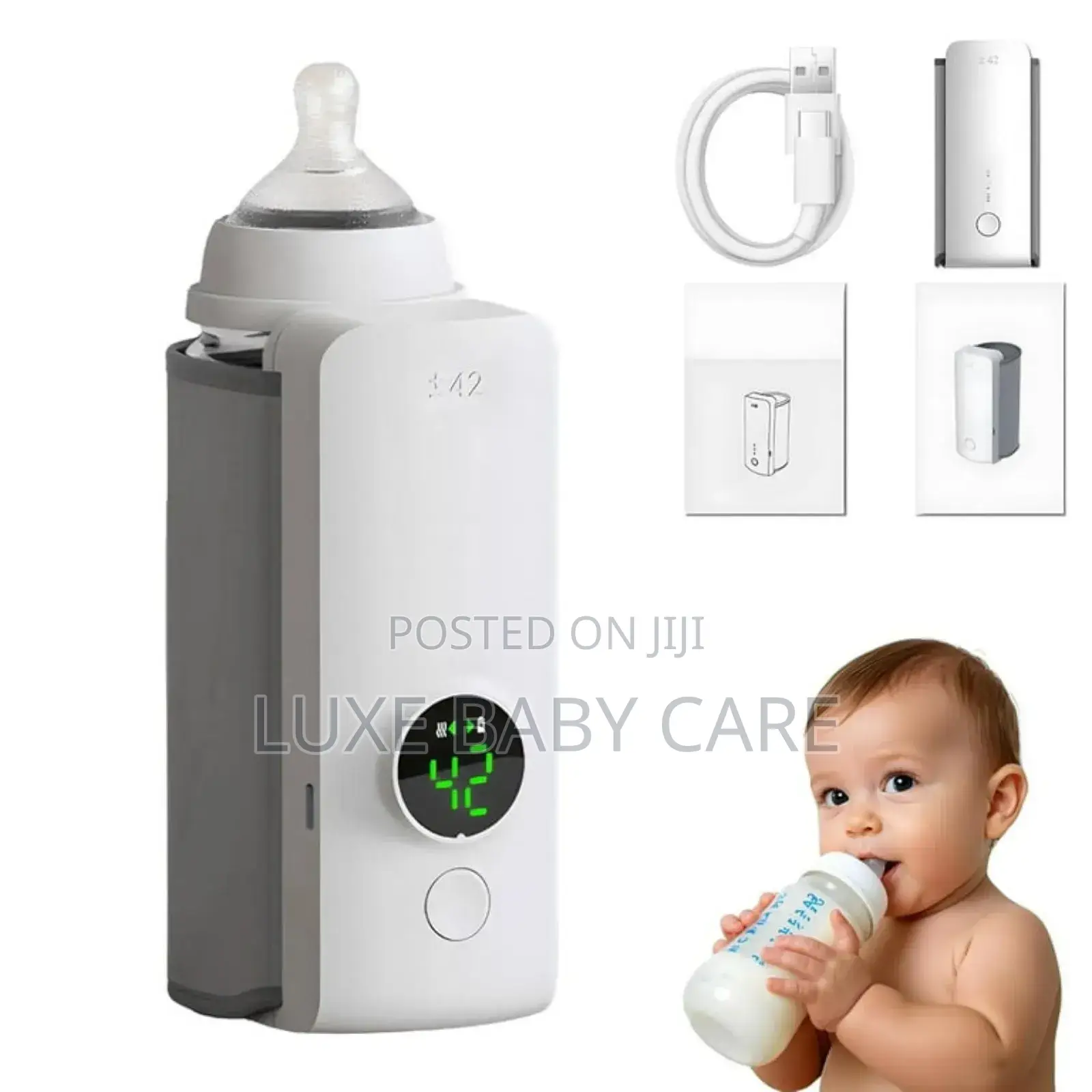 Rechargeable Bottle Warmer for Travel Rapid Warming