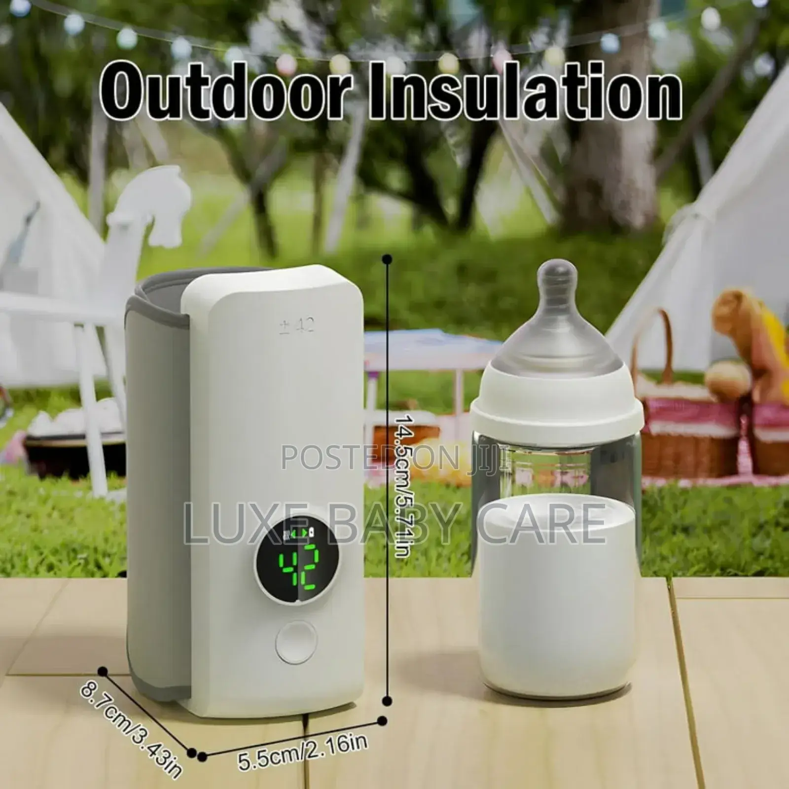 Rechargeable Bottle Warmer for Travel Rapid Warming