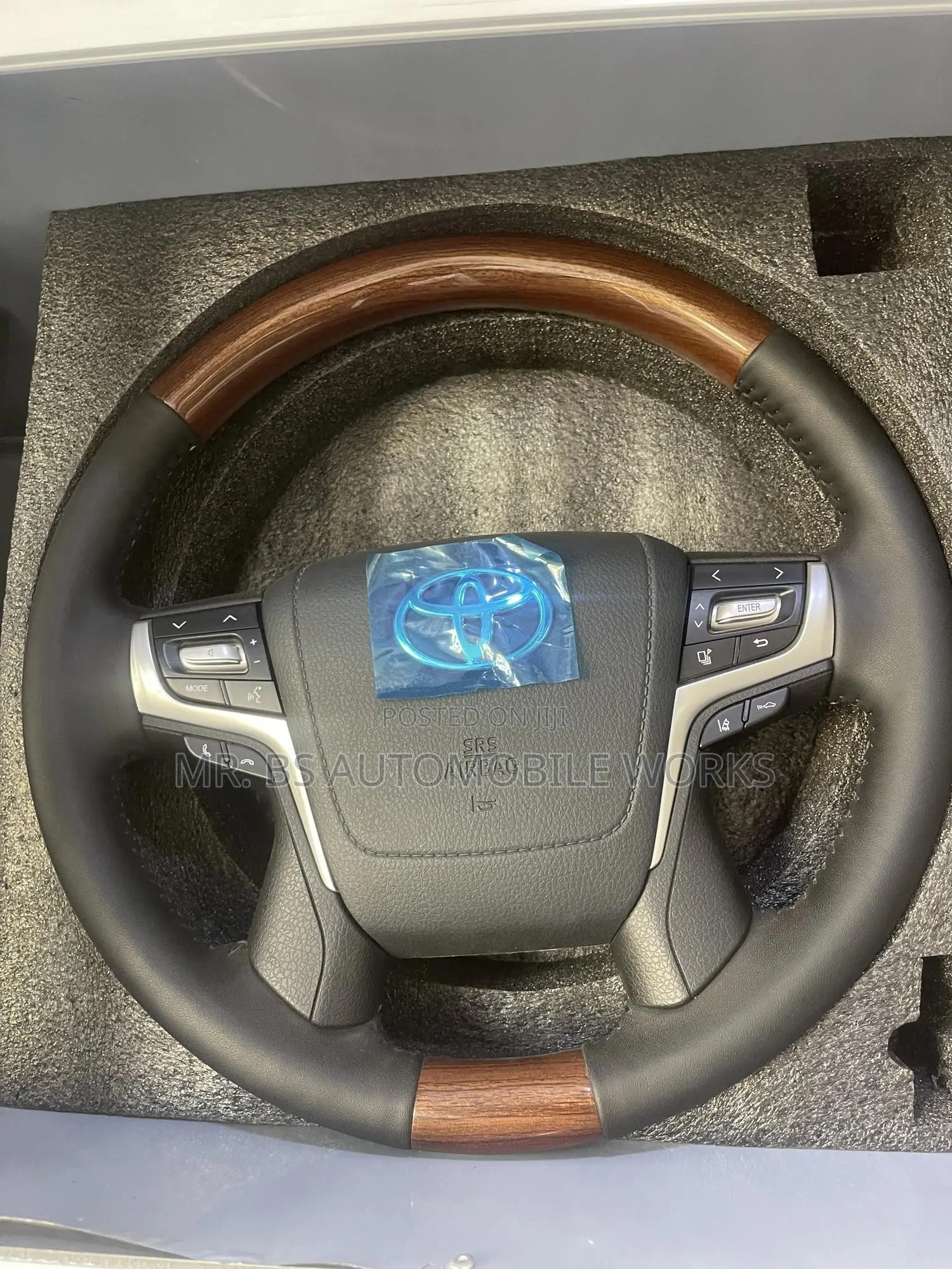 Toyota Land Cruiser Steering Wheel (Airbag) 2016 To 2020