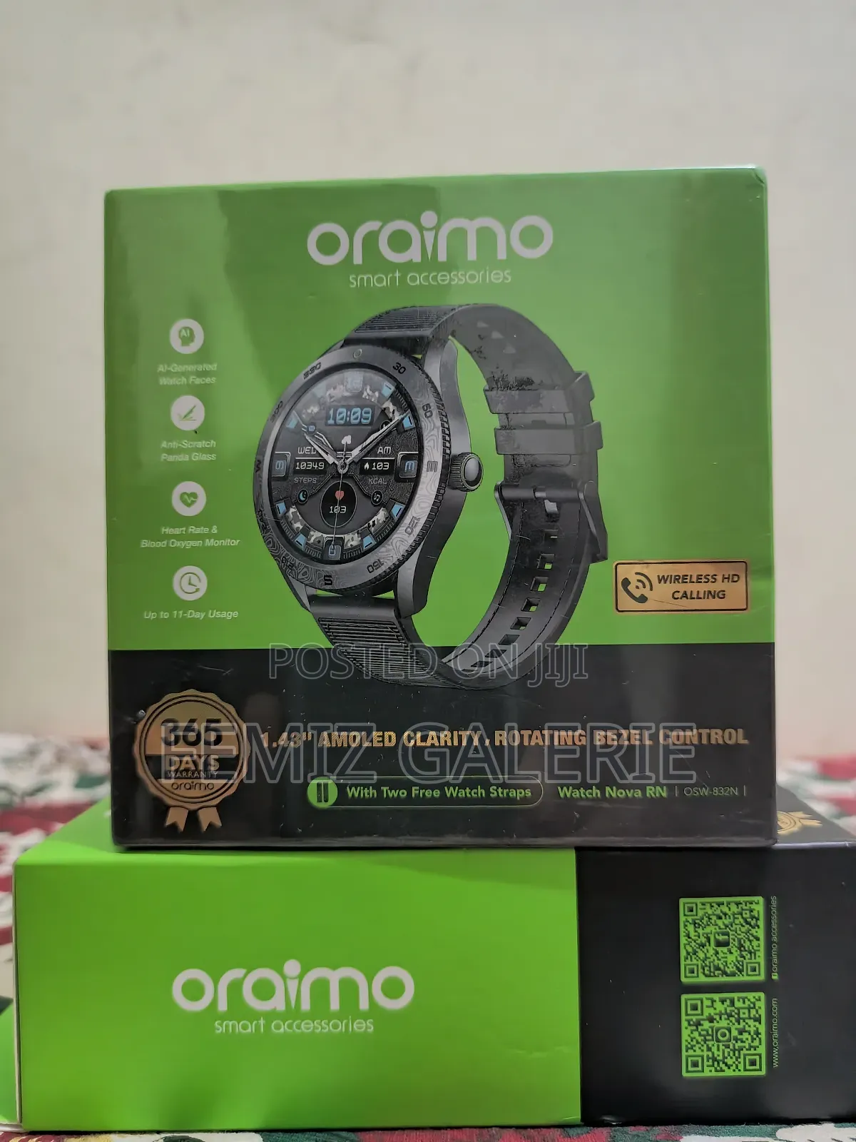 Oraimo Watch Nova Rn 1.43'' Amoled Smart Watch
