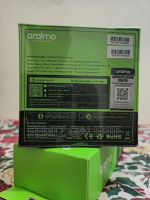 Oraimo Watch Nova Rn 1.43'' Amoled Smart Watch