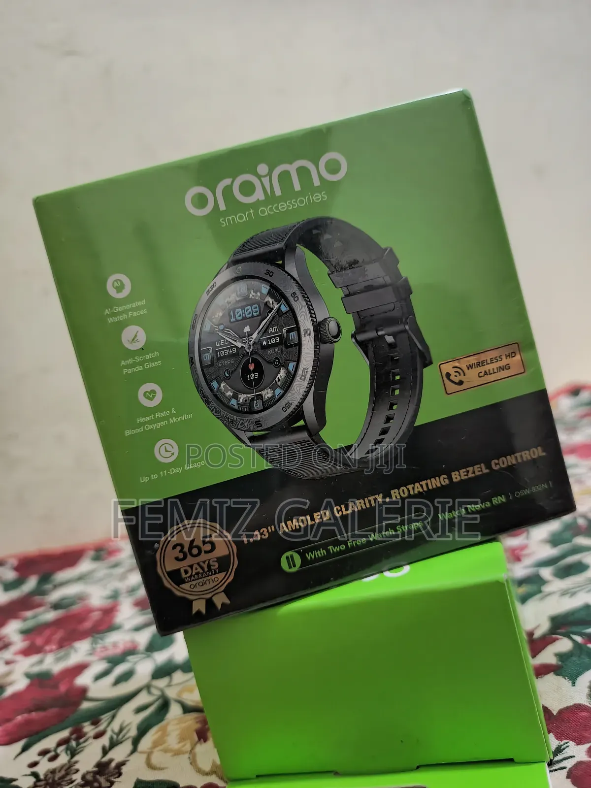 Oraimo Watch Nova Rn 1.43'' Amoled Smart Watch