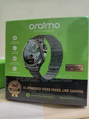 Oraimo Watch Nova Rv 1.39" Hd Video Faces Support