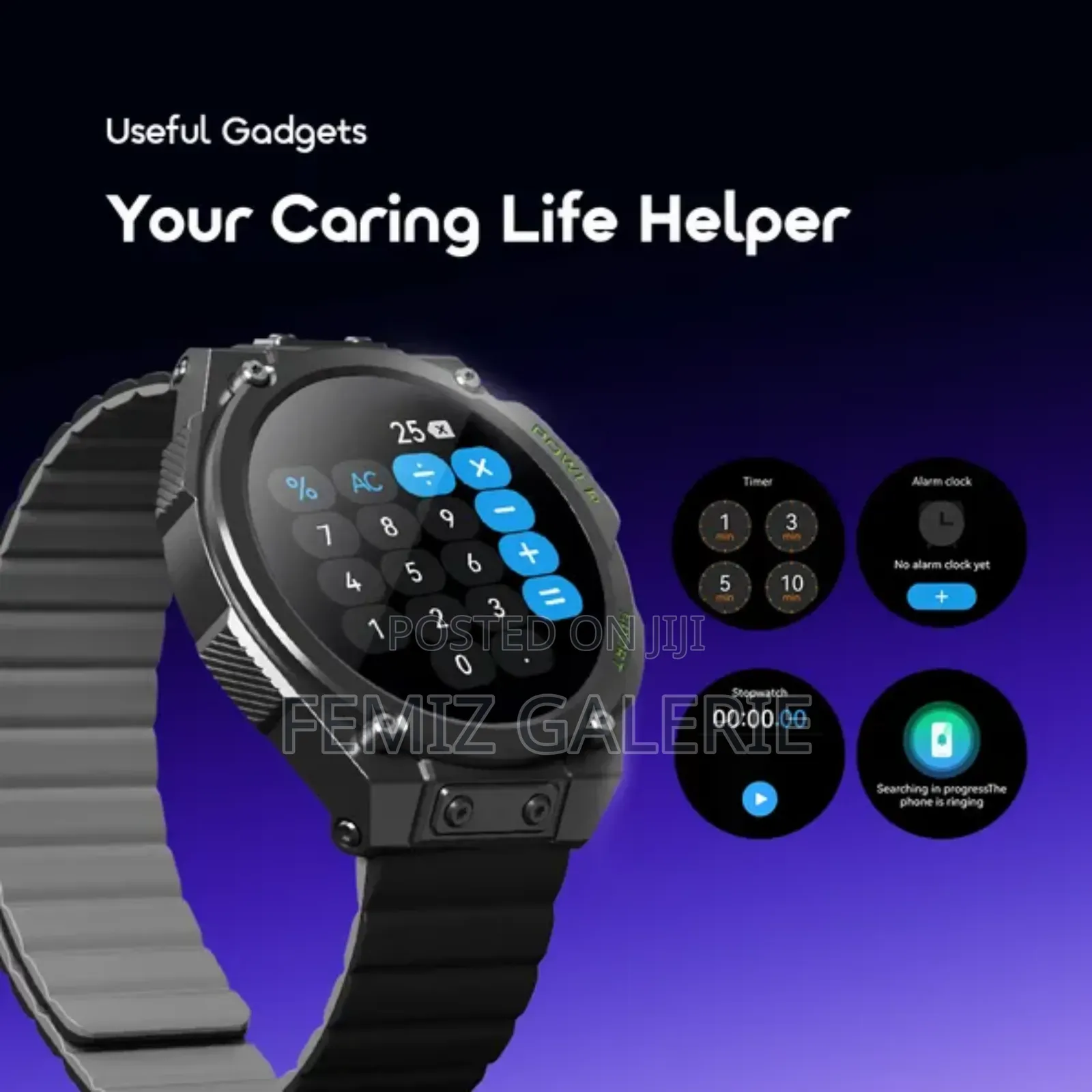 Oraimo Watch Nova Rv 1.39" Hd Video Faces Support